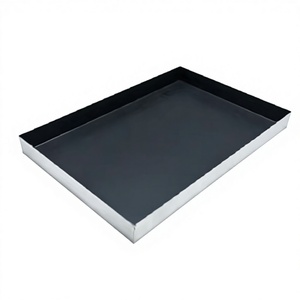 Cetakan Kue Roti Persegi Panjang Anti Lengket PTFE Berlapis Aluminium Besi 60*40*5cm, Dapat Disesuaikan Pabrik - Product Image 1