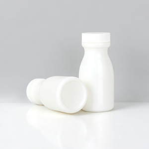 Botella de HDPE con Forma de Bola de Boliche de 130 ml, Botella para Cápsulas de Vitaminas, Botella para Suplementos y Tabletas con Tapa de Rosca - Product Image 3