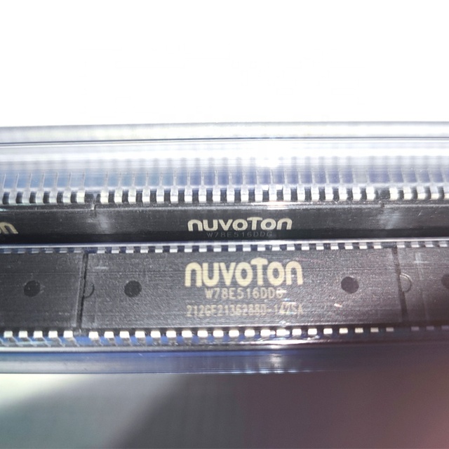 Nuvoton Electronic component IC W78E516DDG DIP40 ST8-bit microcontroller chip MCU