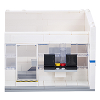 Sala de Tomografía Computarizada de la Serie Hospitalaria MOC City con 2 Computadoras, Modelo de Bloques de Construcción Educativos DIY, Regalos y Juguetes para Niños MOC4052