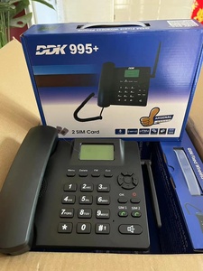 DDK 995 GSM Cố Định Điện Thoại Không Dây Fwp Với Dual Sim Card/Ghi Âm Điện Thoại Nhà GSM - Product Image 5