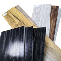 Panneau de sol stratifié imperméable en pvc, carreaux en vinyle, planche