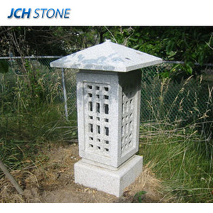 Lanternes de jardin japonaises en <span class=keywords><strong>pierre</strong></span> de basalte de granit naturel - Product Image 6