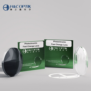 Lenti Ottiche H&C Optik All'Ingrosso 1.67 Fotocromatiche SHMC MR-7 Personalizzate Prezzo Conveniente Diametro 75mm Lenti Ottiche PGX - Product Image 2