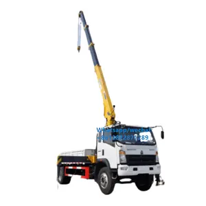 Howo 6.3 Ton Crane Truck Truck Mounted Crane XCMG Boom Arm Crane Truck