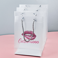 Shopping PVC sacs transparents emballage cadeau sac à provisions en plastique étanche cosmétique maquillage sac à provisions en plastique transparent