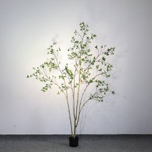 Nouvel Arbre Artificiel de <span class=keywords><strong>Toona</strong></span> 2026 avec Feuilles Réalistes, Faux Arbre d'Intérieur/Extérieur pour la Décoration de la Maison, du Bureau, du Salon, de la Chambre et du Porche - Product Image 2