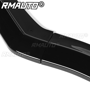 Carbon Fiber Front Bumper Lip Chin Bumper Body Kits <b>Splitter</b> Diffuser Protector Cover Deflector for Subaru WRX STI 2015-2019 - Product Image 5