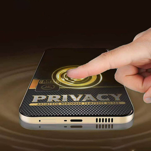 Protector de Pantalla de Privacidad de Fábrica, Dureza 9H, 99% Transparente, Anti-Espía, Cristal Templado para 1/14 Plus/PRO Max - Product Image 3