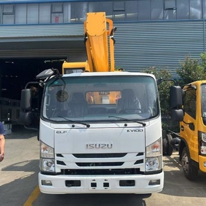 Factory Price 1SUZU KV100 Hydraulic Telescopic High Altitude Manlift Truck 4x2 28m Aerial Work Platform Truck - Product Image 3