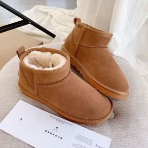 Bottes de neige de luxe de haute qualité pour femmes, chaudes, douces, confortables, de marque classique, en coton, imperméables - Product Image 3