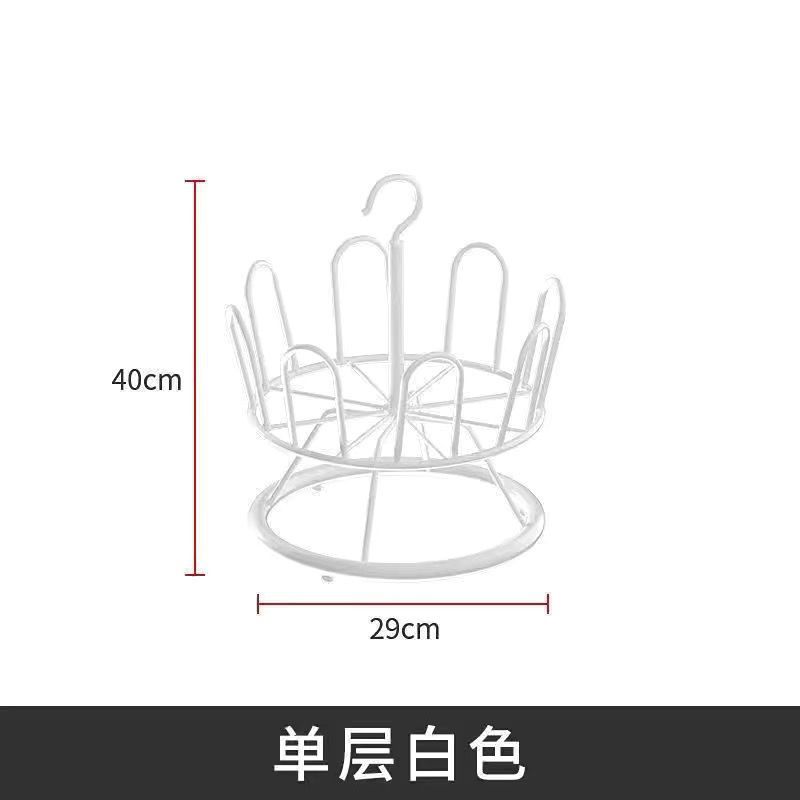 One layer of thickened white fabric (holds 8 shoes)