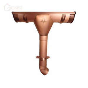 Bán buôn thiết kế mới kme Đồng máng xối Đồng dachrinne tăng cường mái nhà của bạn với máng xối Đồng - Product Image 4