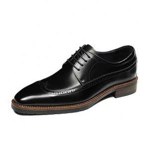 Zapatos de Vestir Transpirables para Ocasiones Formales y Casuales de Lujo Zapatos Formales de Negocios Hechos a Mano de Cuero Genuino para Hombre - Product Image 6