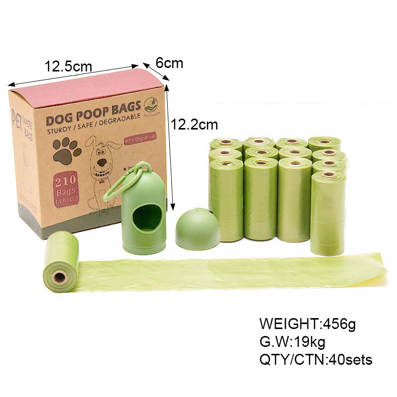 16 rouleaux/boîte (vierge) + distributeur vert