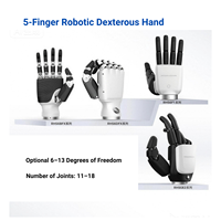 Mano Robótica Humanoide con Cinco Dedos, Agarre Flexible Mejorado, Múltiples Acciones, Mano Robótica Inteligente