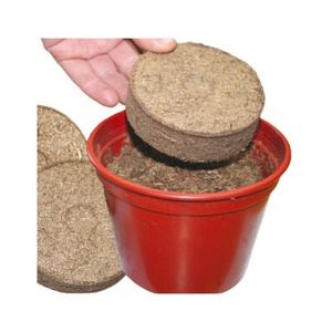 Tablette de tourbe de fumier de tourbe Ø 85 mm pour la culture de semis - Product Image 1