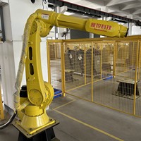 Robot de soudage haute précision à long bras, 30 kg, portée de 1720 mm, robot industriel 6 axes, moteur PLC, entraînement servo-électrique pour l'automobile