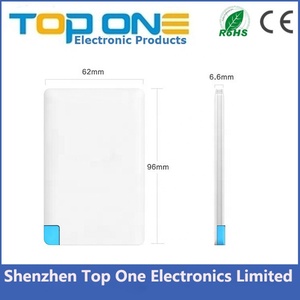 2024 tốt nhất Quà tặng khuyến mãi Pocket <span class=keywords><strong>Wallet</strong></span> Slim thẻ tín dụng Kích thước 3 trong 1 ngân hàng điện 2500mAh cho iPhone - Product Image 5