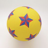 Football en caoutchouc thermocollé de taille 5 de qualité supérieure pour les sports d'équipe et l'éducation physique scolaire