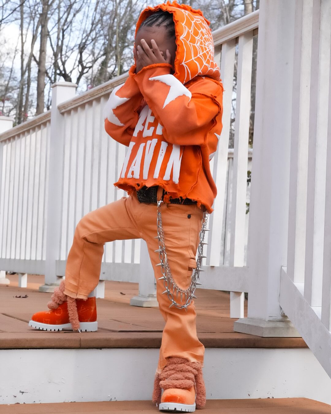 kids oversized jogger sets