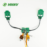 MHNV PVS 31 Papan Sirkuit Upgrade PCB untuk PVS31 Teropong Penglihatan Malam Auto Standby/Pengaturan Gain/Perlindungan Cahaya Kuat