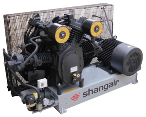 Compresseur d'air portable sans huile Shang Air 09WM, 30 bars, 1,0-1,2 m³/min, moteur et pompe écoénergétiques - Product Image 2