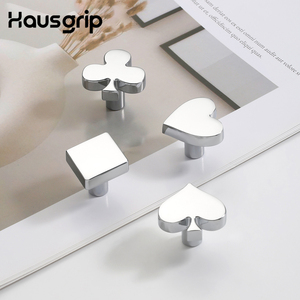 Hausgrip Hartvormige Zinklegering Kastknoppen Goud Chroom Antiek Messing Ladeknoppen Meubelbeslag MOQ 100 - Product Image 2