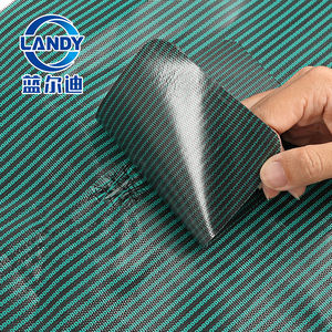 Kit de réparation de couverture de <span class=keywords><strong>piscine</strong></span> LANDY - Patchs en maille de polypropylène de 1 mm d'épaisseur, imperméables et faciles à installer, résistants à l'usure - Product Image 3