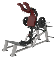 Machine à Squat V et Hack Squat à Charge de Plaques, Personnalisée OEM/ODM, pour Entraînement de Force Commercial, Équipement de Gym Chinois, Équipement de Fitness