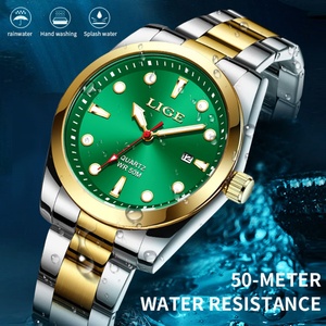 Montre LIGE pour homme, étanche, sportive, à quartz, chronographe, montre homme tendance - Product Image 3