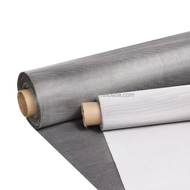 Maille plate carrée tissée néerlandaise d'écran de tissu de fil d'acier inoxydable de sergé simple pour le filtre de filtration