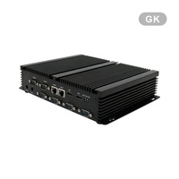 PC Motherboard Industri Tanpa Kipas Berbahan Aluminium Alloy dengan CPU I3 I5 I7, Dilengkapi Rs232, USB, Wlan, VGA, HD, WiFi, dan Windows 10