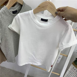 Vêtements pour garçons de 2 à 14 ans, été 2021, t-shirts décontractés à impression personnalisée, vente en gros - Product Image 4