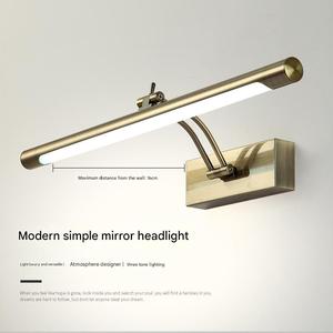 Lámpara LED para <span class=keywords><strong>Espejo</strong></span> de <span class=keywords><strong>Baño</strong></span>, Simula la <span class=keywords><strong>Luz</strong></span> del Día, Luces de Maquillaje, Decoración Moderna de Pared, Lámparas Lineales de Pared para Galería - Product Image 3