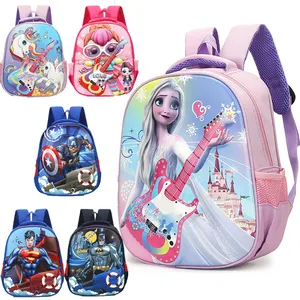New Wholesale Fashion Cute Boys Kindergarten Schoolbags For Kids Cartoon Character Schoolbag Girls Backpack Schoolbag
