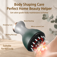 Outil de massage chauffant portatif rechargeable à micro-électricité pour le corps entier
