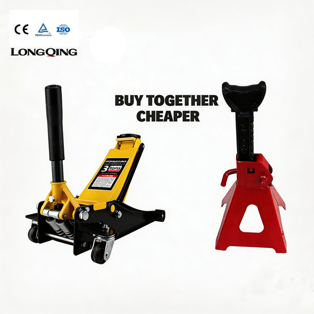 Original Factaory Garage Equipment Vehicle Support Tool Adjustable Car Jack and Stand Kit