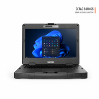Ordinateur portable semi-robuste Getac S410 G5 14 pouces, Intel Core i5 i7 de 13e génération, IP53, Windows 11 Pro pour le service sur le terrain