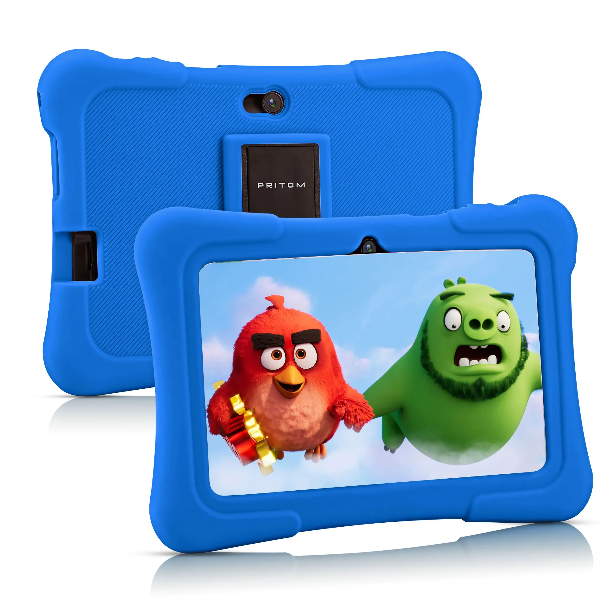 PRITOM K7 1GB RAM 16GB ROM Wifi Kids Tablet PC 1024 * 600HD Bildschirm mit Bildungs software MINI Children Tablet PC