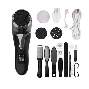 Máy mài gót chân điện cầm tay IFINE Beauty, chống nước IPX7, 13 đầu mài, loại bỏ chai sạn và tẩy tế bào chết, màn hình LCD - Product Image 2