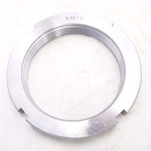 Tuerca de Seguridad de Acero Inoxidable/Cromo KM14 para Rodamientos, Dureza HRC58-64, Larga Duración para Máquinas Industriales - Product Image 3