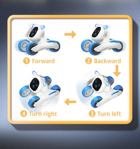 Robot Giocattolo Intelligente per Bambini con Tecnologia <span class=keywords><strong>AI</strong></span>, Programmabile, Registratore Vocale, Controllo Vocale, Educativo - Product Image 4