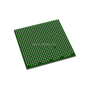 665 bbga FCBGA ชิ้นส่วนวงจรอิเล็กทรอนิกส์ XC5VFX30T-1FFG665CES IC FPGA 360 I/o 665FCBGA ช่องผู้ผลิตฝังตัว - Product Image 1