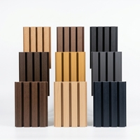 Planches de terrasse composites modernes à clipser, résistantes aux UV, imperméables, revêtement de sol WPC pour bord de piscine et terrasse