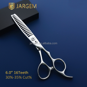 JARGEM <span class=keywords><strong>Ciseaux</strong></span> à <span class=keywords><strong>cheveux</strong></span> de 6.0 pouces <span class=keywords><strong>Ciseaux</strong></span> à <span class=keywords><strong>cheveux</strong></span> de barbier en acier VG10 16 dents <span class=keywords><strong>Ciseaux</strong></span> à effiler les <span class=keywords><strong>cheveux</strong></span> Support Logo personnalisé - Product Image 1