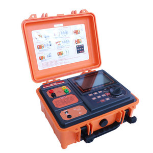 <strong>Electronic</strong> Soil Resistivity <strong>Testing</strong> <strong>Instrument</strong> with Cable Output Battery Usage 1-Year Warranty for Grounding Resistance <strong>Testing</strong> - Product Image 1