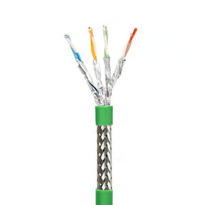 Cáp Ethernet công nghiệp Cat6a độ bền cao, chống nhiễu kép SFTP, dây dẫn trong xích kéo, chịu dầu, Gigabit 10Gbps - Product Image 1