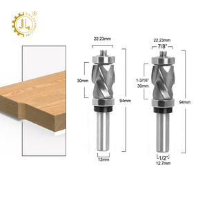 Ultimate Spiral Flush Trim <span class=keywords><strong>Router</strong></span> <span class=keywords><strong>Bits</strong></span> Wood Edge Trimmer Pattern Bit <span class=keywords><strong>CNC</strong></span> Up Down Compression Spiral <span class=keywords><strong>Router</strong></span> <span class=keywords><strong>Bits</strong></span> - Product Image 4