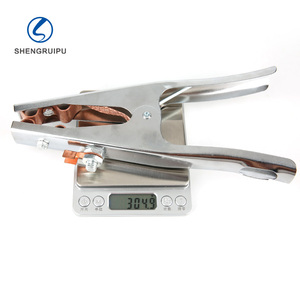 Abrazadera de tierra <span class=keywords><strong>para</strong></span> soplete de soldadura <span class=keywords><strong>Tig</strong></span> de 500A de alta calidad <span class=keywords><strong>para</strong></span> Precio de máquina hecha de accesorios de soldadura de cobre y latón - Product Image 3